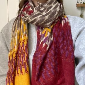 French Wool/Silk Scarf